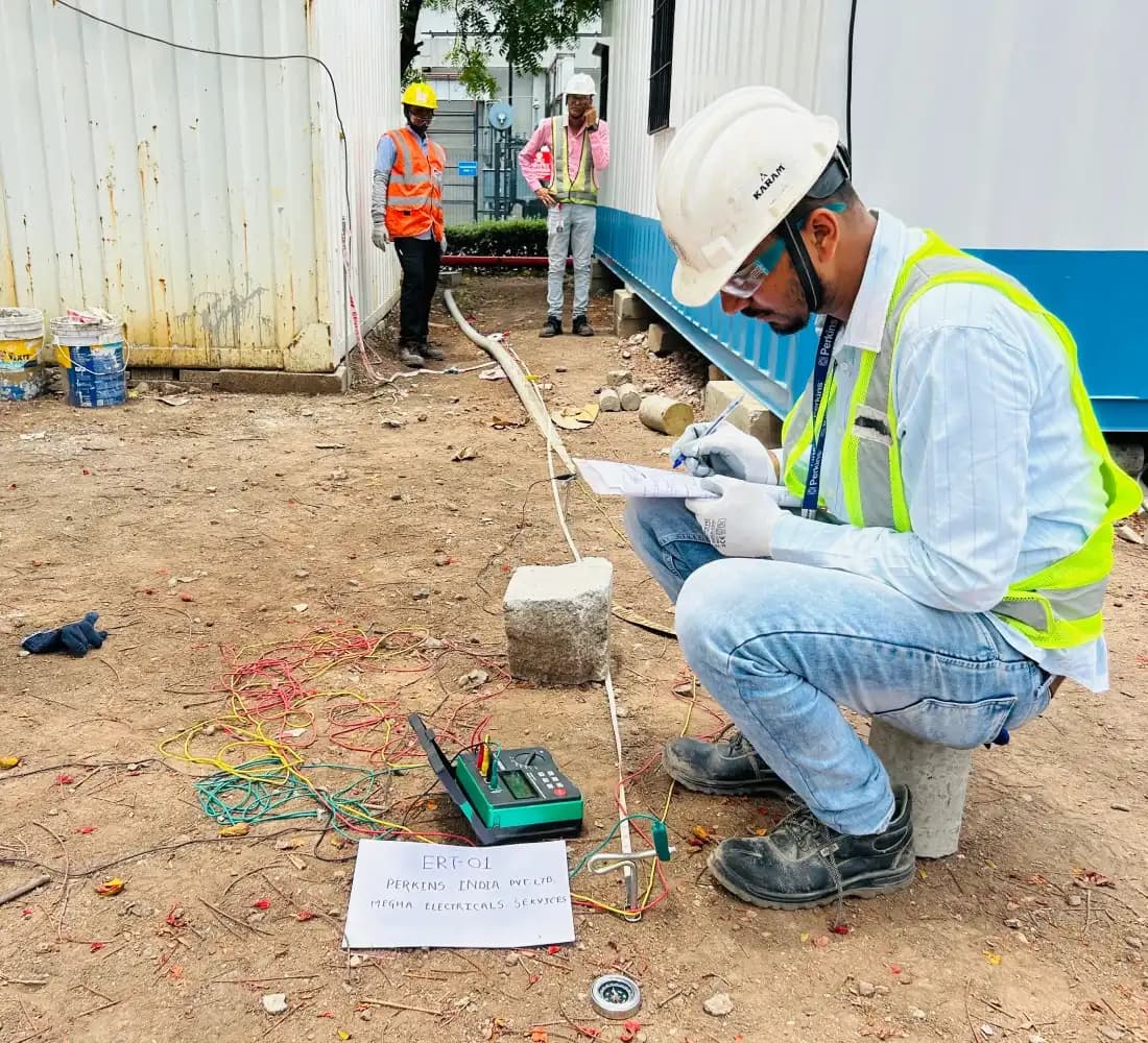 Earth Resistivity Test